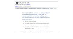 Desktop Screenshot of coventryadvisors.com